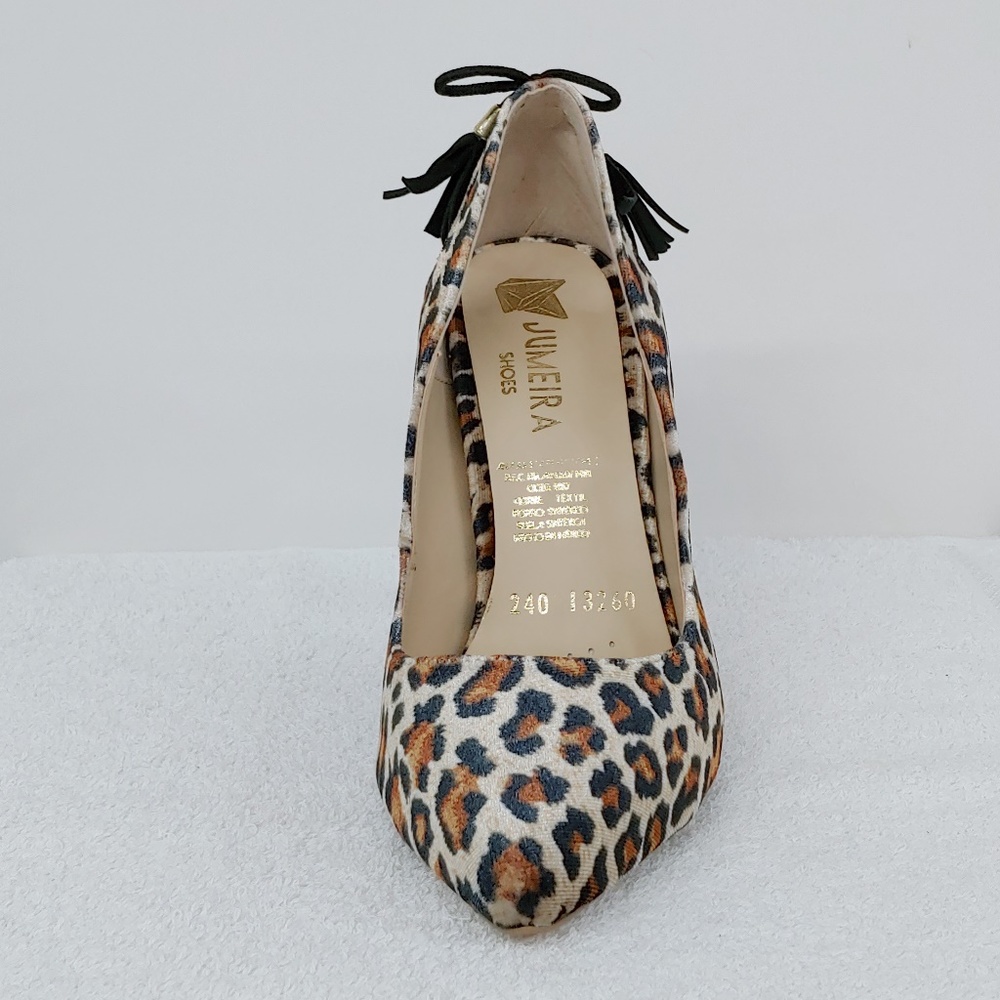 Leopard Print Heels - Picture 3 of 7
